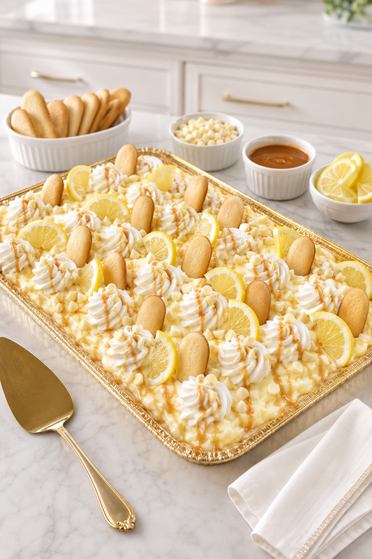 Lemon Milano Velvet Bliss catering platter