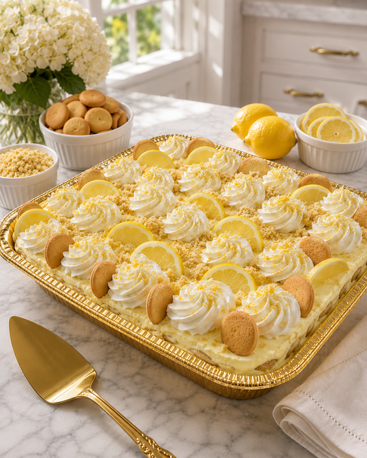 Lemon Soleil Sugar Bliss catering platter